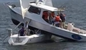 Two Boats Collide